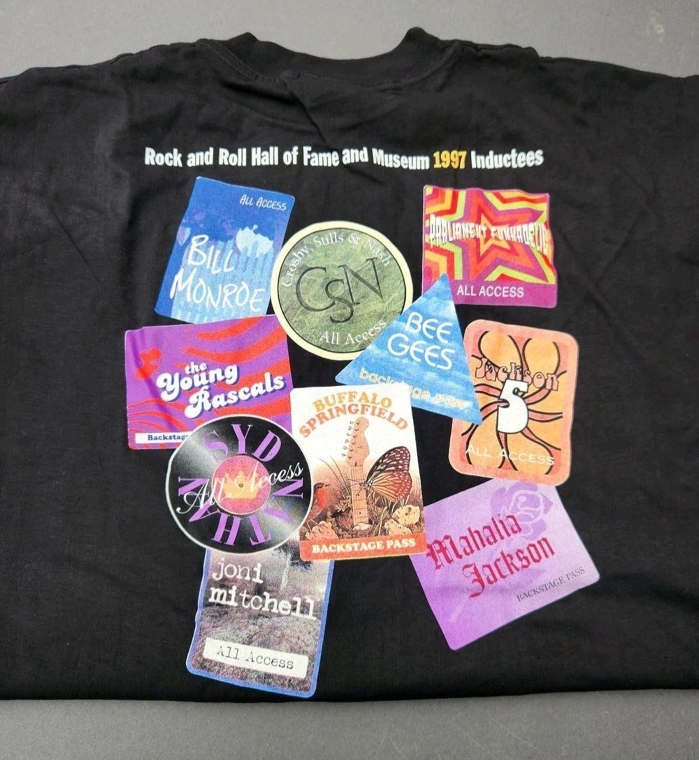 Rock Hall Inductees T Shirt Mitchell Buffalo Springfield